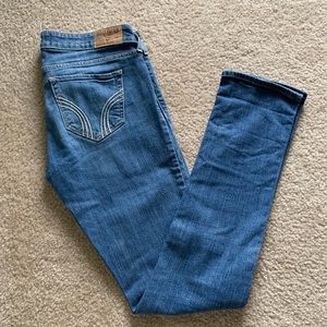 Hollister skinny jeans light wash